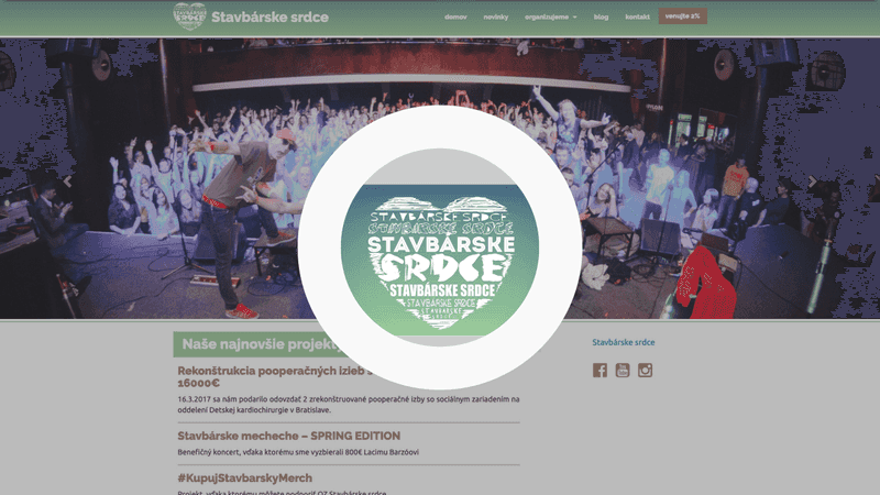 Stavbárske srdce web